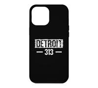 T-Shirt Vieilli « This is My Detroit 313 Michigan » Coque pour iPhone 12 Pro Max