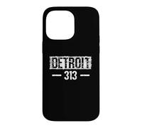 T-Shirt Vieilli « This is My Detroit 313 Michigan » Coque pour iPhone 14 Pro Max
