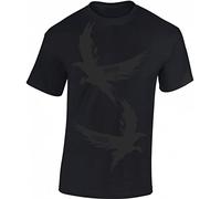 T-shirt viking pour homme | Motif corbeau | T-shirt Viking pour homme, Hugin et Munin, 4XL grande taille extra tall