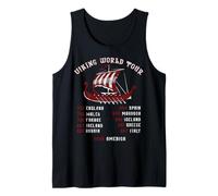 T-Shirt Viking World Tour 793-1066 Drakkar Dragon Ship Vikings Débardeur