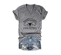 T-shirt Vintagae pour femme avec inscription « Back to The Gypsy that I Was », gris, XXL