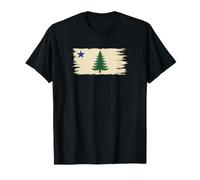 T-Shirt Vintage 1901 Drapeau du Maine Heritage T-Shirt