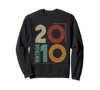 T-Shirt Vintage 2010 pour Femme édition limitée Anniversaire Sweatshirt