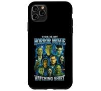 T-Shirt Vintage avec Inscription « This is My Horror Movie Watching Shirt » Coque pour iPhone 11 Pro Max