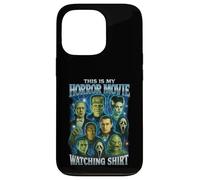 T-Shirt Vintage avec Inscription « This is My Horror Movie Watching Shirt » Coque pour iPhone 13 Pro
