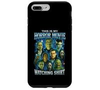 T-Shirt Vintage avec Inscription « This is My Horror Movie Watching Shirt » Coque pour iPhone 7 Plus/8 Plus