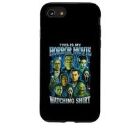 T-Shirt Vintage avec Inscription « This is My Horror Movie Watching Shirt » Coque pour iPhone SE (2020) / 7/8