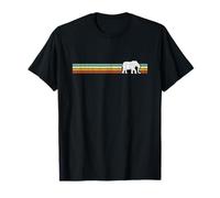 T-Shirt vintage éléphant Afrique Zoo Eléphants idée cadeau T-Shirt