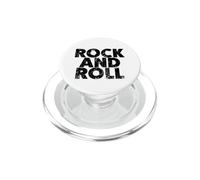 T-Shirt Vintage Grunge Old Rock & Roll Music, Rock and Roll PopSockets PopGrip pour MagSafe
