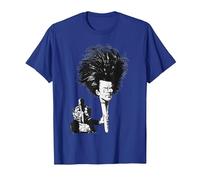 T-Shirt Vintage Gustav Mahler avec Pinceau de Peinture T-Shirt, Homme, Bleu Royal, M