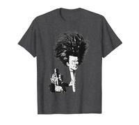 T-Shirt Vintage Gustav Mahler avec Pinceau de Peinture T-Shirt, Homme, Chiné Foncé, 5XL