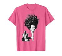 T-Shirt Vintage Gustav Mahler avec Pinceau de Peinture T-Shirt, Homme, Rose Chiné, M