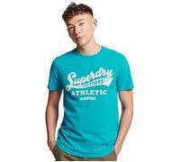 T-shirt Vintage Home Run - SUPERDRY - Homme - Manches courtes - Bleu - 100% Coton XL