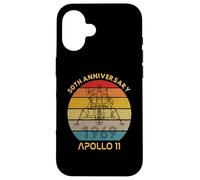 T-Shirt Vintage rétro Apollo 11 Moon Landing 50e Anniversaire Coque pour iPhone 16