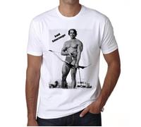 T-Shirt Vintage - ULTRABASIC - Arnold Schwarzenegger - 100% Coton - Manches Courtes - Confortable S