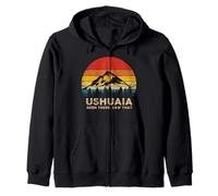 T-Shirt Vintage Ushuaia - Souvenir de l'Argentine Sweat à Capuche