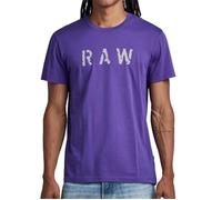 T-shirt Violet Homme G-Star Raw D22776 S