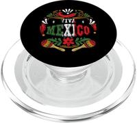 T-Shirt Viva Mexico Fiesta Cinco De Mayo Mexicain PopSockets PopGrip pour MagSafe