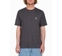 Volcom - Circle Blanks Heather S/S - T-shirt - S - heather black