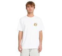 T-shirt Volcom Curious Cat Blanc L