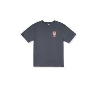 Volcom - T-shirt Draggin Stone Hth Heather Black Homme - Homme - Taille l - Gris