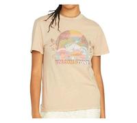T-shirt VOLCOM F2Y LOCK IT UP (TAUPE) Femme XS