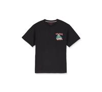 Volcom - T-shirt en coton épais - Fa JJ Villard SS Tee Black pour Homme en Coton - Taille S - Noir Noir S