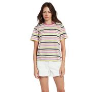 T-shirt Volcom Flash Of Light Fuschia Femme Rose 2022 taille L