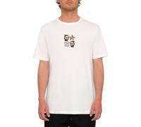 T-shirt Volcom Flower Budz Off White Homme Beige 2024 taille XS