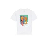 T-shirt Volcom Longo Cats Bsc Sst White Homme Blanc 2026 taille M