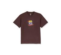 T-shirt Volcom New Borne Sst Cacao Homme Marron 2026 taille XL