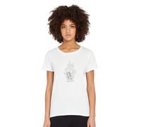T-shirt Volcom Radical Daze Tee Star White Femme Beige 2023 taille S