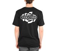 Volcom T-Shirt 'STARTLOG' noir / blanc, Taille S