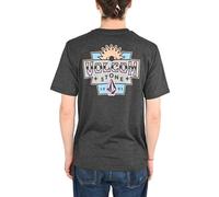 T-Shirt Volcom Sure Thing S/S - Noir Mélangé