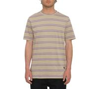 T-shirt Volcom V Ent Hockey Dad Crew Light Khaki Homme Beige 2024 taille S