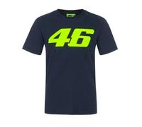 T-shirt - VR46 - Big 46 Valentino Rossi - Manches courtes - Coton - Bleu M