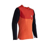 T-Shirt Vtt Allmtn 5.0 Rouge/Orange/Noir LEATT Cyclisme