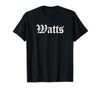 T-shirt Watts Los Angeles California en vieil anglais T-Shirt
