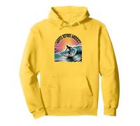 T-shirt Waves Before Worries - T-shirt graphique rétro Surf Sunset Sweat à Capuche