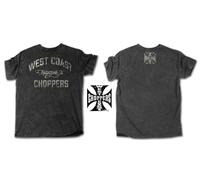 T-Shirt WCC West Coast Choppers Moto Noir