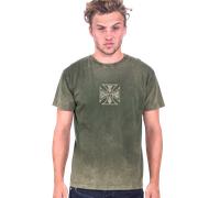 T-Shirt West Coast Choppers Parts Vert vintageXXL Vert vintage