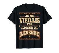 T-Shirt Western Je Ne Vieillis Pas Deviens Une Légende T-Shirt