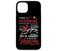 T-shirt « When Cardinals Appear Cardinal Bird » pour enfants, femmes et hommes Coque pour iPhone 13