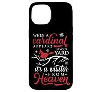 T-shirt « When Cardinals Appear Cardinal Bird » pour enfants, femmes et hommes Coque pour iPhone 15