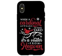 T-shirt « When Cardinals Appear Cardinal Bird » pour enfants, femmes et hommes Coque pour iPhone X/XS