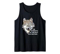 T-Shirt Wolf Pack - La Force du Loup est dans Le Pack Débardeur