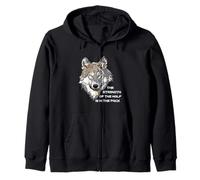 T-Shirt Wolf Pack - La Force du Loup est dans Le Pack Sweat à Capuche