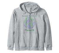 T-Shirt Word Cloud Art Parce qu'il n'y a Pas de planète B Sweat à Capuche
