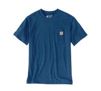T-shirt Workw Pocket Manches Courtes Bleu H72 - CARHARTT - 103296 XXL