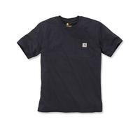 T-shirt Carhartt K87 Pocket manche courte noir foncé - XS